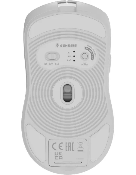 Genesis Zircon 500 G2 Blanco, ratón gaming 10000 DPI PMW3325