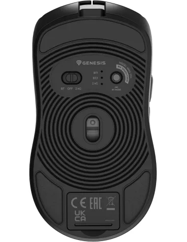 Genesis Zircon 500 negro: ratón gaming 3 modos 10000 DPI