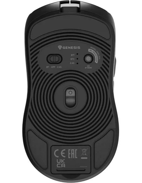 Genesis Zircon 500 negro: ratón gaming 3 modos 10000 DPI