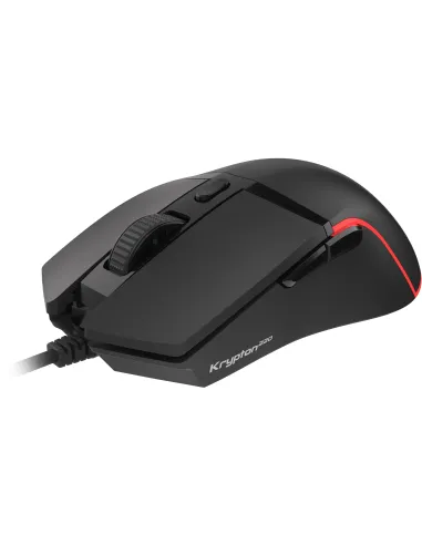 Genesis Krypton 220 RGB Negro: ratón gaming USB 6400 DPI RGB