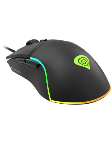 Genesis Krypton 220 RGB Negro: ratón gaming USB 6400 DPI RGB