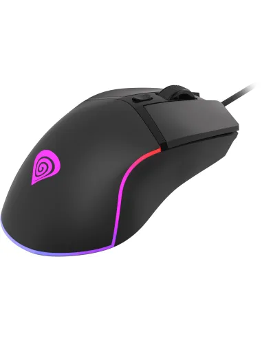 Genesis Krypton 220 RGB Negro: ratón gaming USB 6400 DPI RGB