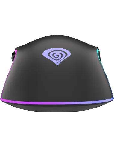 Genesis Krypton 220 RGB Negro: ratón gaming USB 6400 DPI RGB