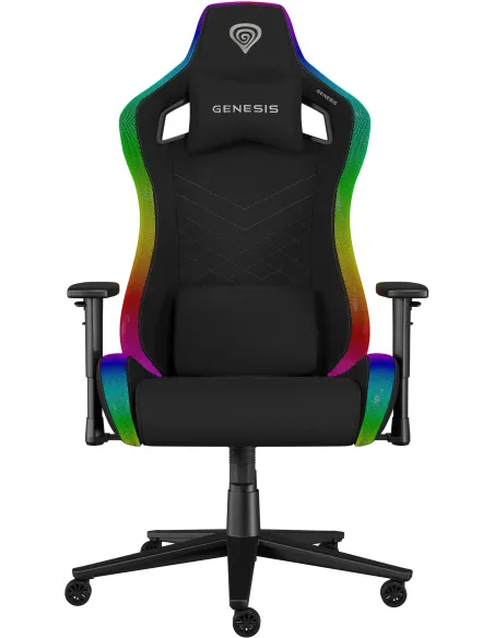 Genesis Trit 660 RGB 150kg Ergonomía Metal Reposabrazos 2D Retroiluminación