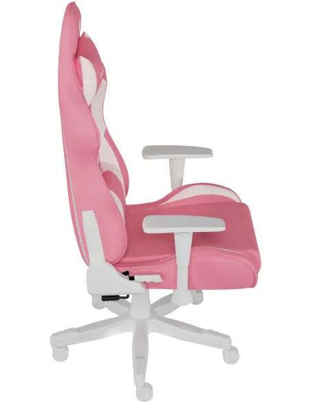 Genesis Nitro 710 Blanco Rosa: silla gaming 2D 135° y 150 kg