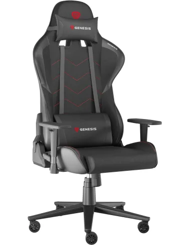 Genesis Nitro 550 G2 Negro: silla gaming 1D hasta 150 kg