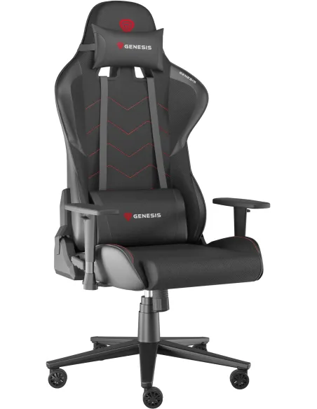 Genesis Nitro 550 G2 Negro: silla gaming 1D hasta 150 kg