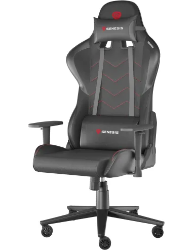 Genesis Nitro 550 G2 Negro: silla gaming 1D hasta 150 kg