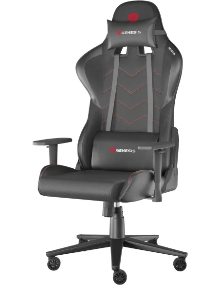 Genesis Nitro 550 G2 Negro: silla gaming 1D hasta 150 kg