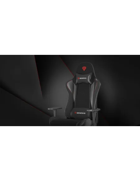Genesis Nitro 440 G2 Negro Gris: silla gaming malla y 120 kg