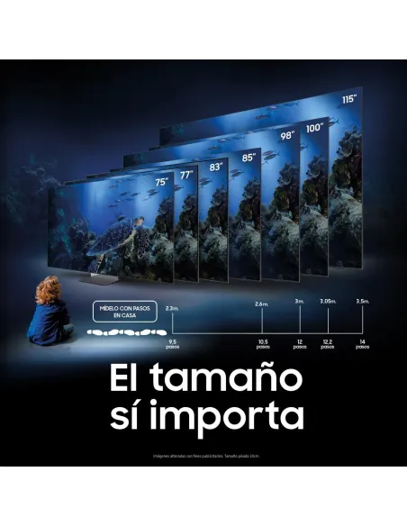 Televisión Samsung TQ85QN990FT 85" Neo QLED 8K con 5 HDMI