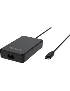 Nilox NXBGAN90W Cargador universal para portátil GaN de 65W con USB-C-AAOACR0324