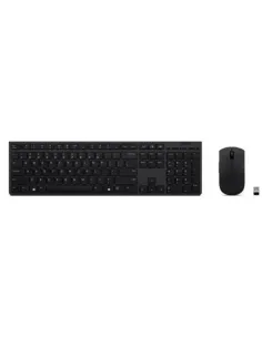 Lenovo 4X31R64344 Combo de teclado y mouse inalámbrico profesional compacto para oficina y escritorio recargable-FTRCTR0270