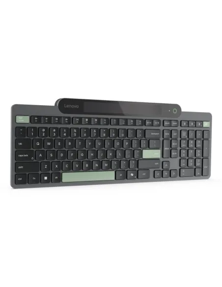 Teclado Solar Lenovo Self-Charging Bluetooth de membrana