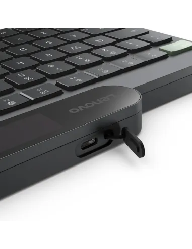 Teclado Solar Lenovo Self-Charging Bluetooth de membrana