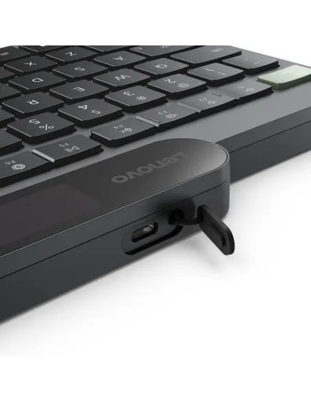 Teclado Solar Lenovo Self-Charging Bluetooth de membrana