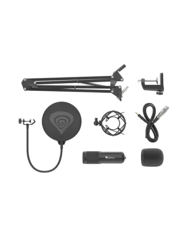 Genesis Radium 300 XLR Negro micro cardioide con brazo XLR