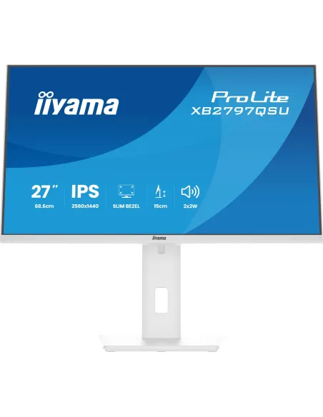iiyama ProLite XB2797QSU-W1 27" QHD IPS 75Hz con hub USB 4x