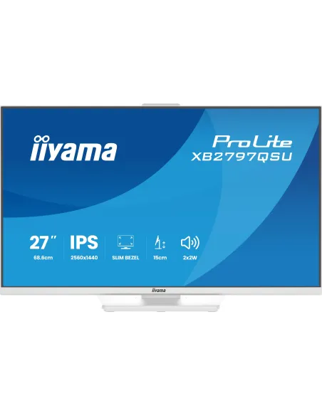 iiyama ProLite XB2797QSU-W1 27" QHD IPS 75Hz con hub USB 4x