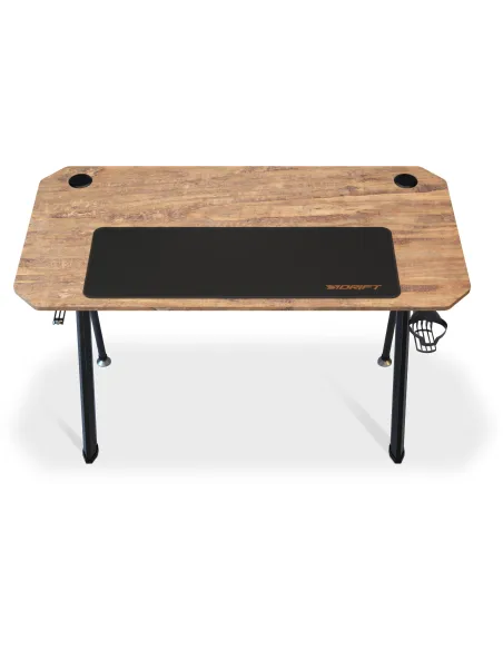 Escritorio gaming Drift DZ175 RGB Madera 120x60 con LED RGB