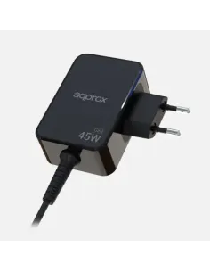 Approx APPA45GAN Cargador Universal USB-C 45W-AAOACR0325