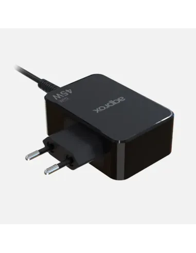 Cargador USB-C Approx APPA45GAN 45W GaN para portátil