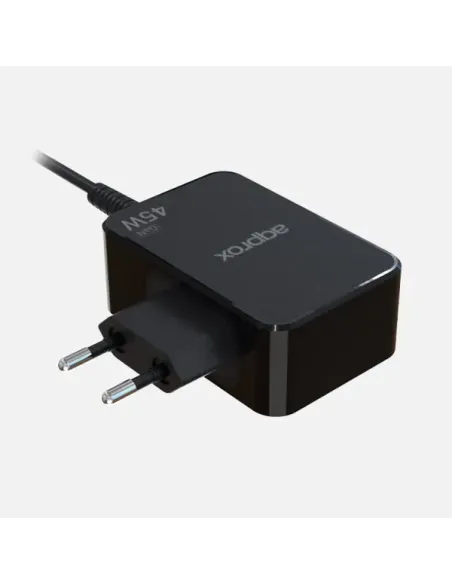 Cargador USB-C Approx APPA45GAN 45W GaN para portátil