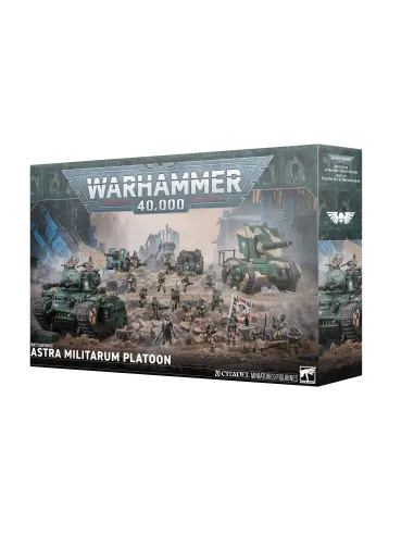 Battleforce Astra Militarum Platoon Fuerza de batalla Pelotón del Astra Militarum Astra Militarum Warhammer 40000