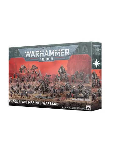 Battleforce Chaos Space Marines Warband Fuerza de batalla Banda de Marines Espaciales del Caos Warhammer 40000