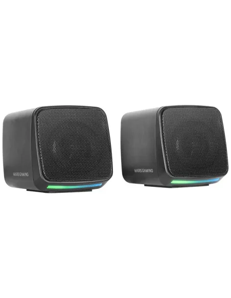 Mars Gaming MS-PRO Altavoces RGB Flow con Caja de Control 10W Negro