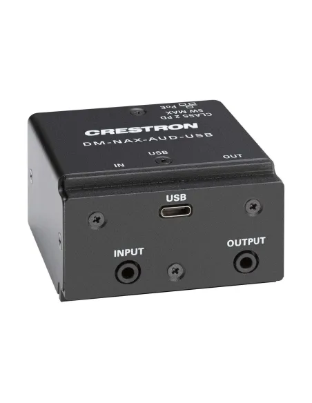 Crestron DM-NAX-AUD-USB convertidor AoIP USB-C PoE