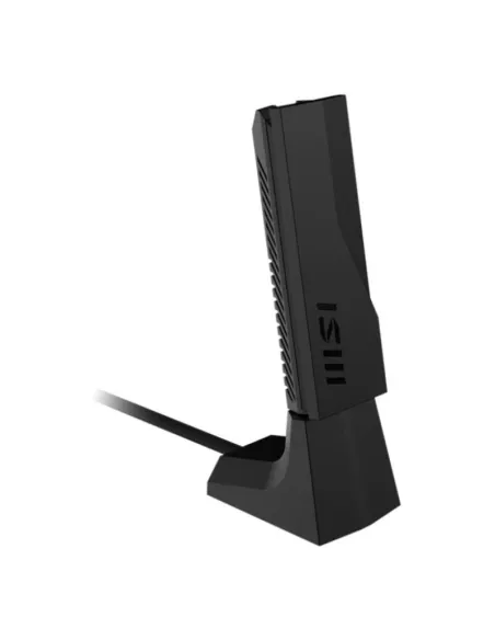 MSI HERALD BE6500 USB 3.2 WiFi 7 2880Mbps 6GHz Antena Alta Ganancia Negro