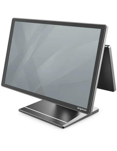 Approx appTPV06VFD TPV táctil 15,6" con doble visor 10,1"