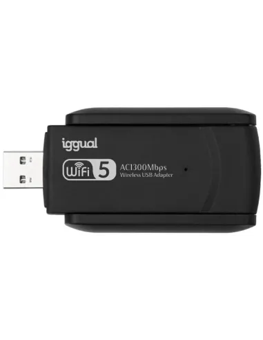 iggual IGG320952 adaptador Wi-Fi USB AC1300 antenas