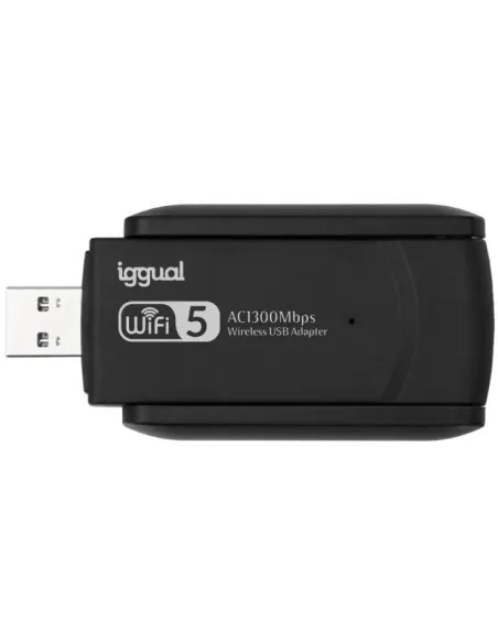 iggual IGG320952 adaptador Wi-Fi USB AC1300 antenas
