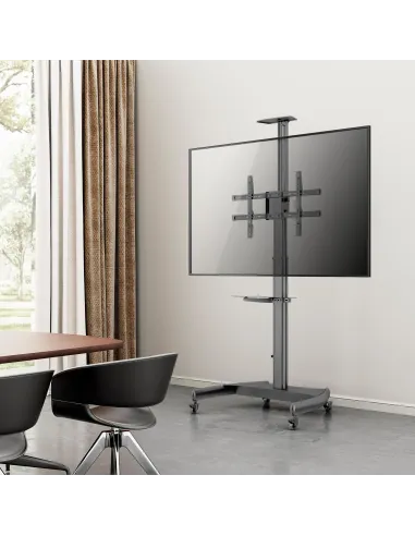 AISENS FT70TE-169: soporte de suelo para TV con ruedas
