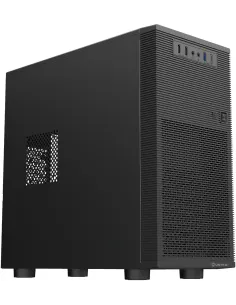 UNYKAch AERO C15 Negra Caja Micro ATX con Fuente de Alimentacion de 500W-CAJA65927