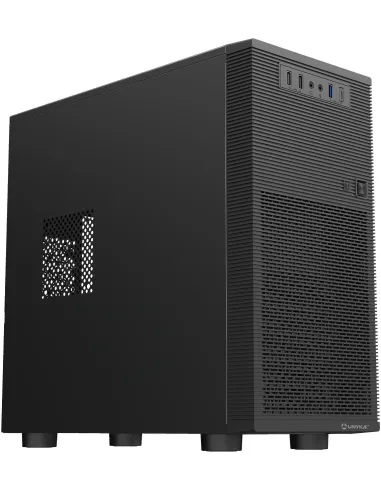 UNYKAch AERO C15 Negra Caja Micro ATX con Fuente de Alimentacion de 500W