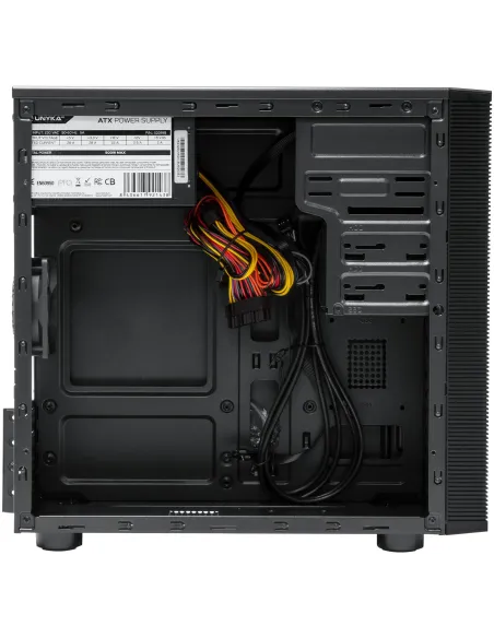 UNYKAch AERO C15 Negra: caja micro ATX USB-C con PSU 500W