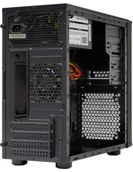 UNYKAch AERO C15 Negra: caja micro ATX USB-C con PSU 500W