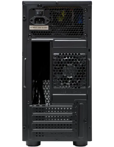 UNYKAch AERO C15 Negra: caja micro ATX USB-C con PSU 500W