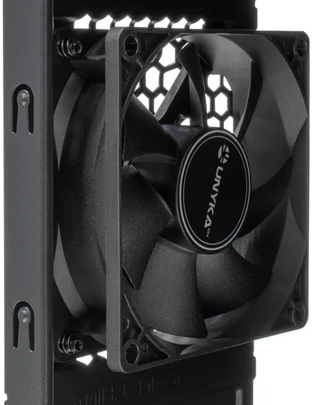 UNYKAch AERO C15 Negra: caja micro ATX USB-C con PSU 500W