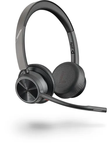 HP Poly Voyager 4320 Bluetooth con BT700 USB-C y base
