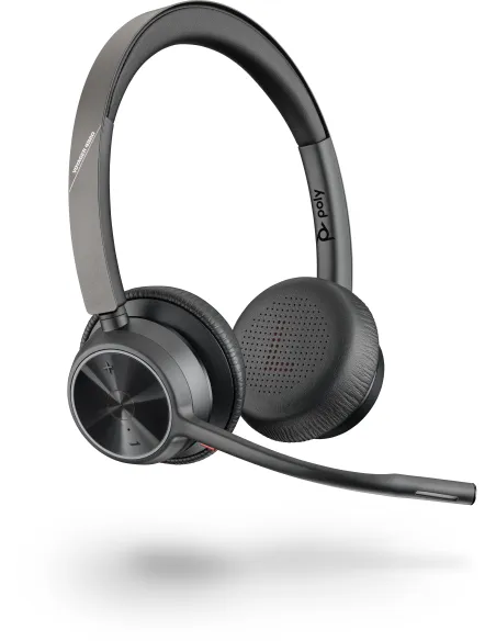 HP Poly Voyager 4320 Bluetooth con BT700 USB-C y base