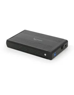 Gembird EE3-U3S-3 Carcasa para Disco Duro Externo HDD SATA 3.5" con USB 3.2 Gen 1 en Aluminio-AAACET0299