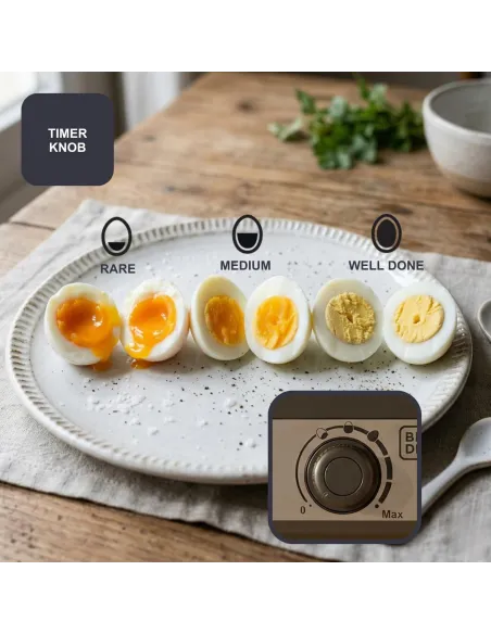 BLACK+DECKER BXKS4800E cuecehuevos 6 huevos 400W auto