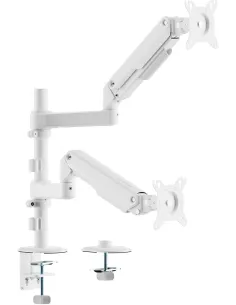 AISENS DT32TSR-441 Soporte de Mesa ECO Contrapeso Giratorio e Inclinable Doble Brazo para Pantalla de 17-32"-ACCE65933