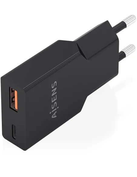 AISENS A110-1005 cargador GaN 30W USB-C + USB-A móvil