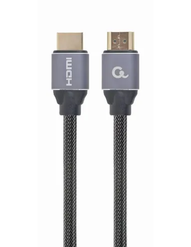 Gembird Cablexpert CCBP-HDMI-2M Cable HDMI 2m 4K UHD 60Hz Chapado en Oro Gris