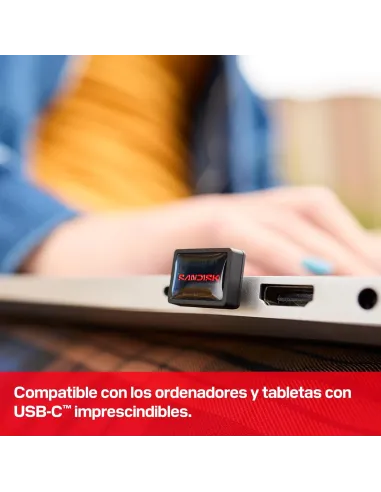 SanDisk Extreme Fit 256GB: pendrive USB-C compacto